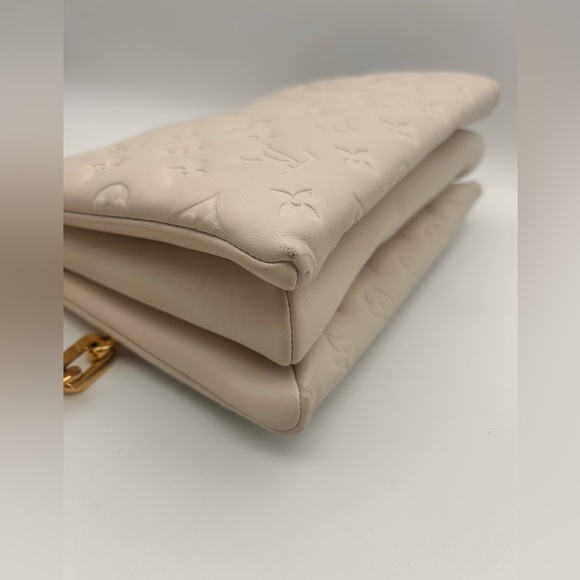 Louis Vuitton Coussin PM Cream Monogram Empreinte Gold Chain Strap - Picture 9 of 16
